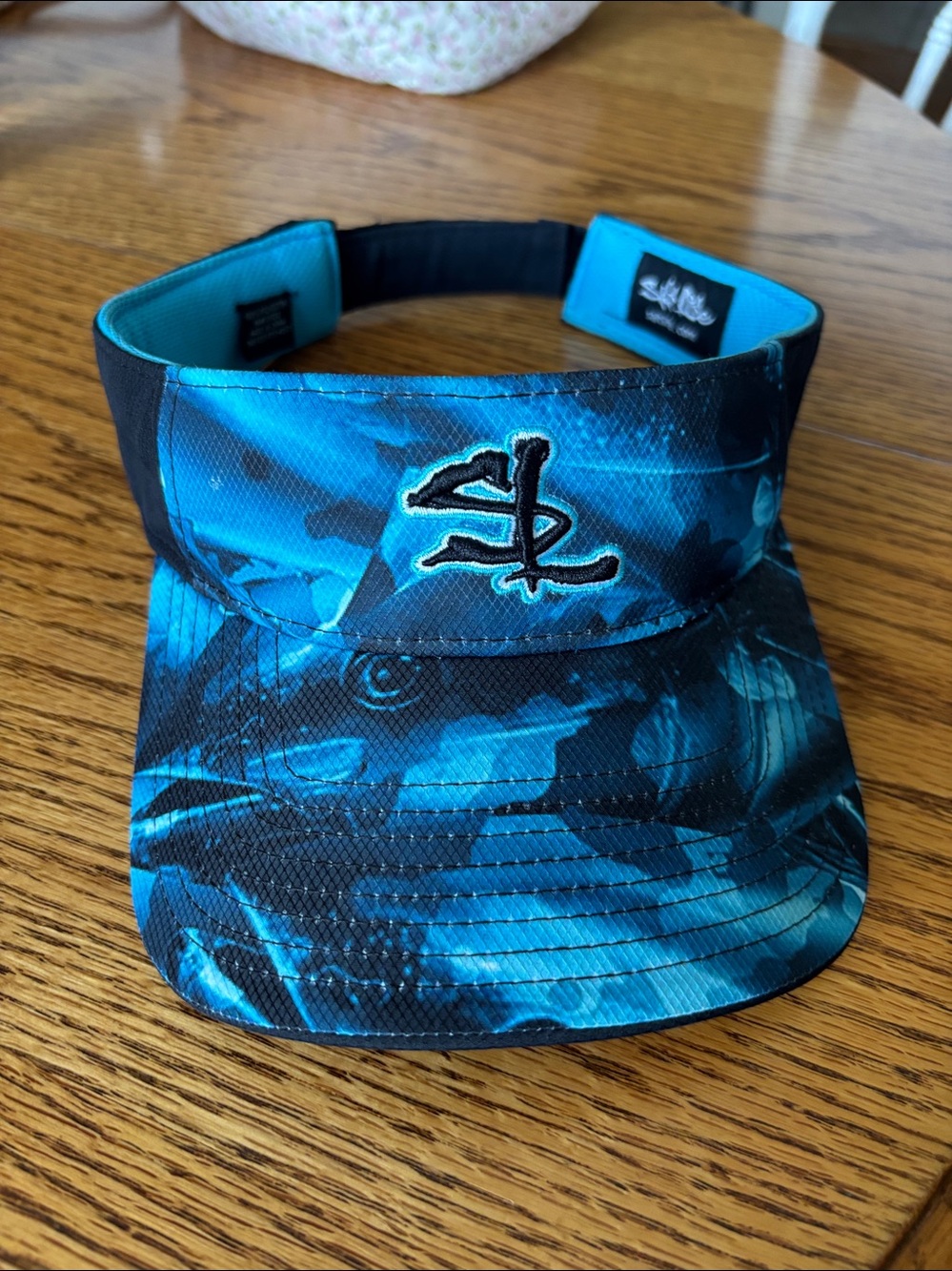 Salt Life Blue Visor like new